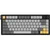 Клавіатура Ajazz AF82 Wireless/Bluetooth/USB UA Black/Gray/Yellow (AF82-BGY) зображення 2