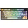 Клавіатура Ajazz AF82 Wireless/Bluetooth/USB UA Black/Gray/Yellow (AF82-BGY)