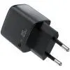 Зарядний пристрій Acefast 1xUSB-C + 1xUSB 25W GaN with digital display black (6974316284437) зображення 5