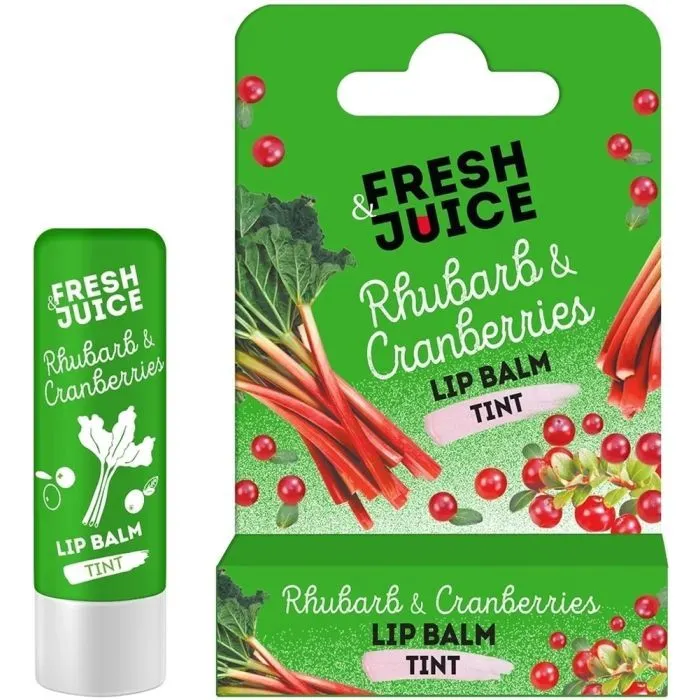 Бальзам для губ Fresh Juice Rhubarb & Cranberries 3.6 г (4823015947162) зображення 2
