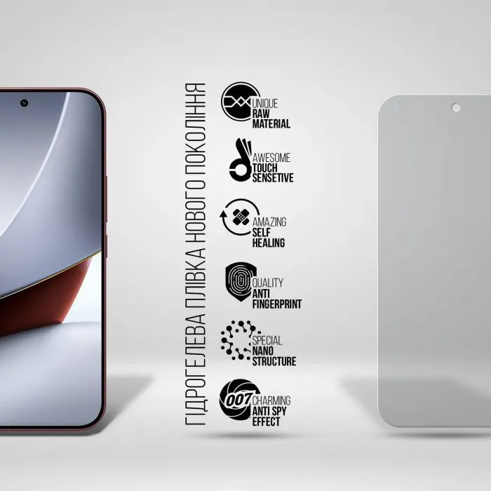 Плівка захисна Armorstandart Anti-spy hydrogel Xiaomi Poco F9 Ultra 5G (ARM92675) зображення 2