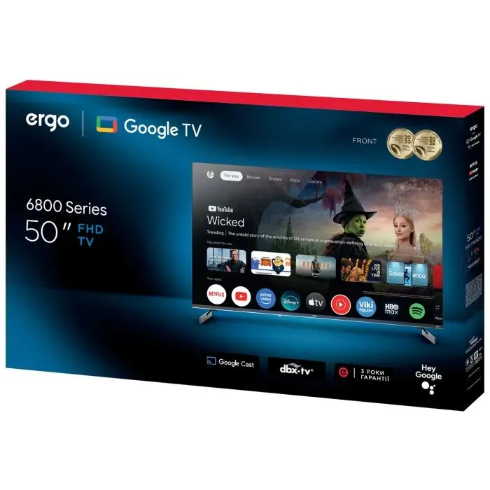 Телевізор Ergo 50JFS6800 зображення 9
