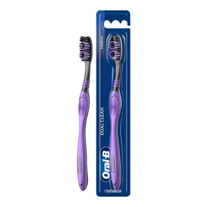 Зубна щітка Oral-B Dual Clean Середньої жорсткості 1 шт. (8006530224215)