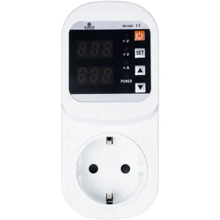 Реле напруги XoKo SP-P16 SafePlug, 16A, 3680W (SP-P16) зображення 4