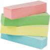 Стикер-закладка Buromax Plastic bookmarks 51x12mm, 4*100шт, rectangles,pastel colors (BM.2306-99)