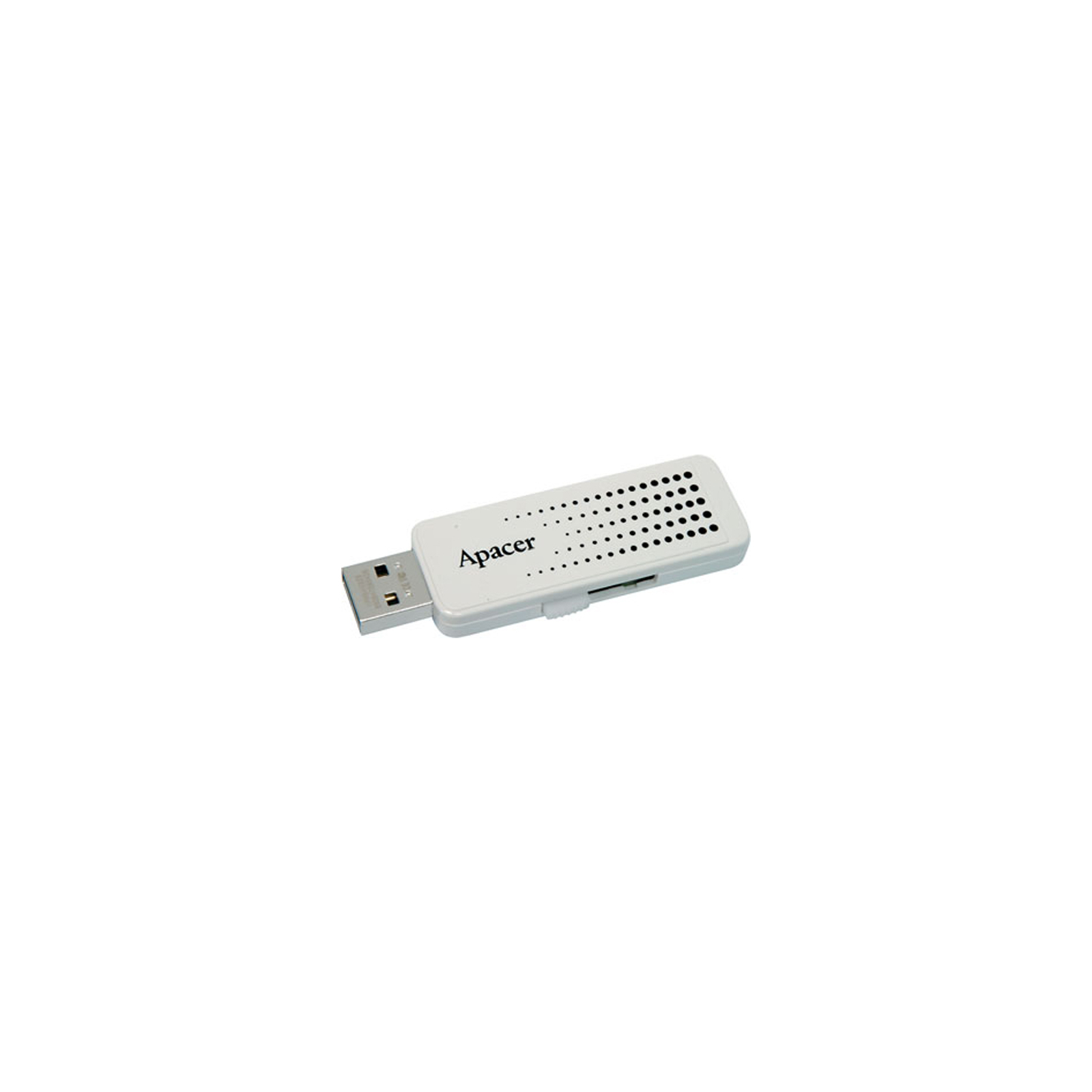 USB флеш накопичувач Apacer 8GB AH323 white USB 2.0 (AP8GAH323W-1) зображення 6