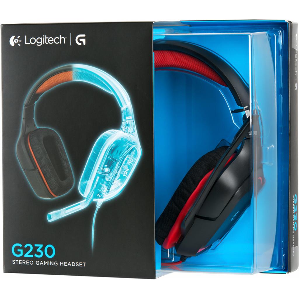 Наушники Logitech G230 Gaming Headset (981-000540) изображение 7