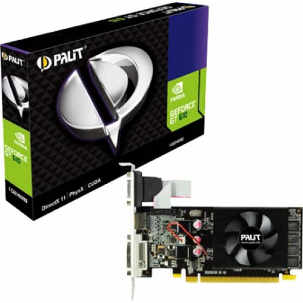 Видеокарта GeForce GT610 1024Mb Palit (NEAT6100HD06-1196F)