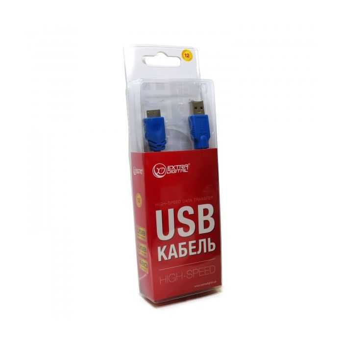 Дата кабель USB 3.0 AM to Micro B 1.5m Extradigital (KBU1626) изображение 5