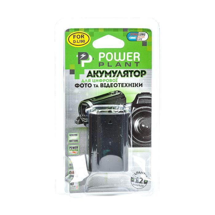 Аккумулятор к фото/видео PowerPlant Pentax D-Li90 (DV00DV1281) изображение 3