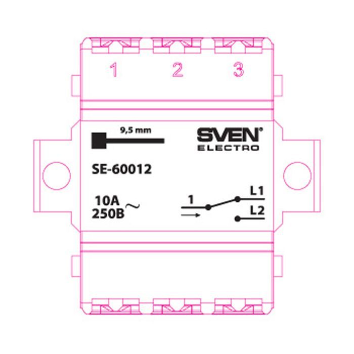 Переключатель Sven SE-60012 white (7100035) изображение 4