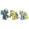 Игровой набор Hasbro Мини коллекция пони Fluttershy, Thunderlane и Derpy Hooves (A0266-2) изображение 2