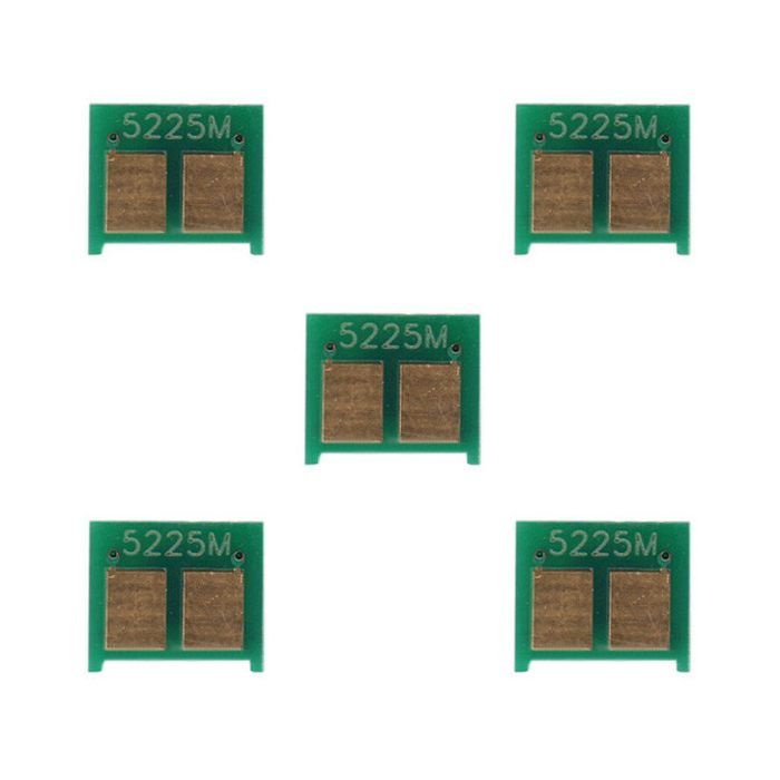 Чип для картриджа HP CLJ CP5220/5225 Yellow BASF (WWMID-71853)