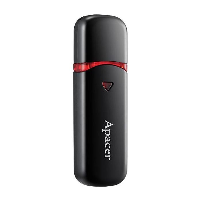 USB флеш накопитель Apacer 16GB AH333 black USB 2.0 (AP16GAH333B-1) изображение 2