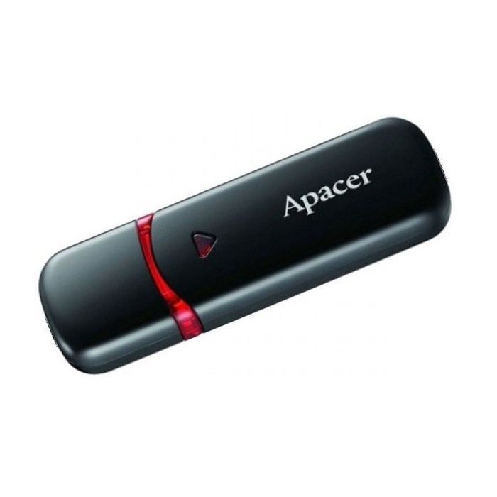 USB флеш накопитель Apacer 16GB AH333 black USB 2.0 (AP16GAH333B-1) изображение 4