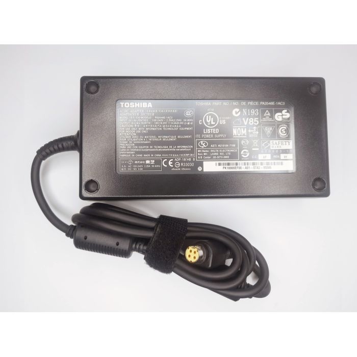 Блок питания к ноутбуку Toshiba 180W 19V 9.5A разъем round 4-holes (PA3546E-1AC3) изображение 2