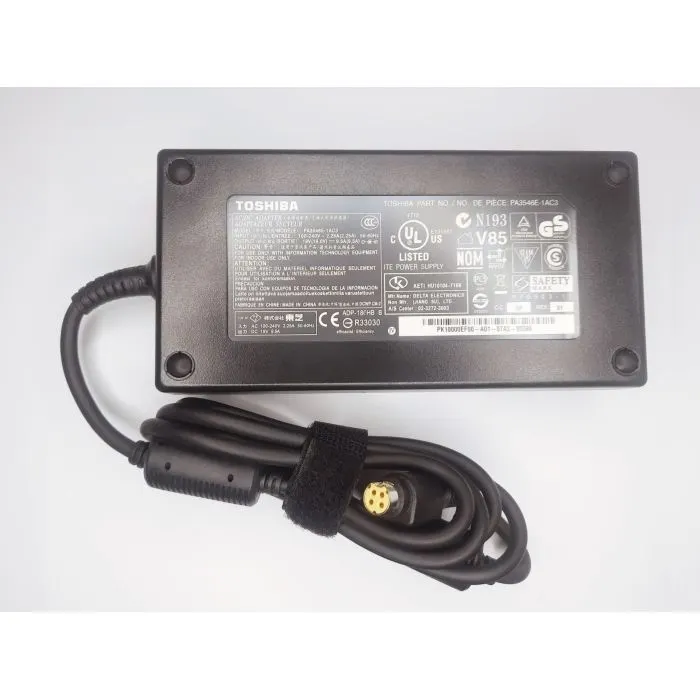 Блок питания к ноутбуку Toshiba 180W 19V 9.5A разъем round 4-holes (PA3546E-1AC3) изображение 2