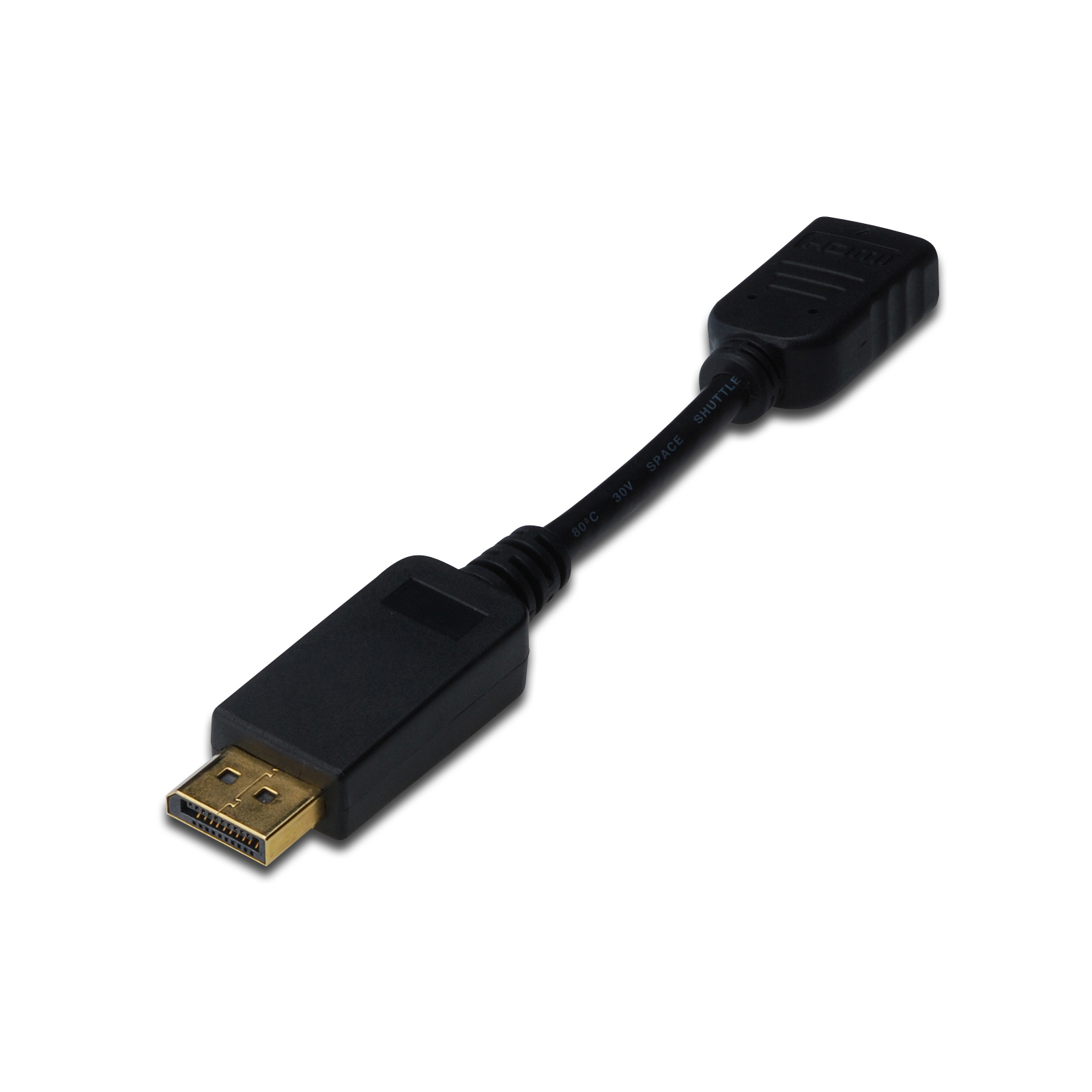 Перехідник DisplayPort to HDMI Digitus (AK-340408-001-S) зображення 2