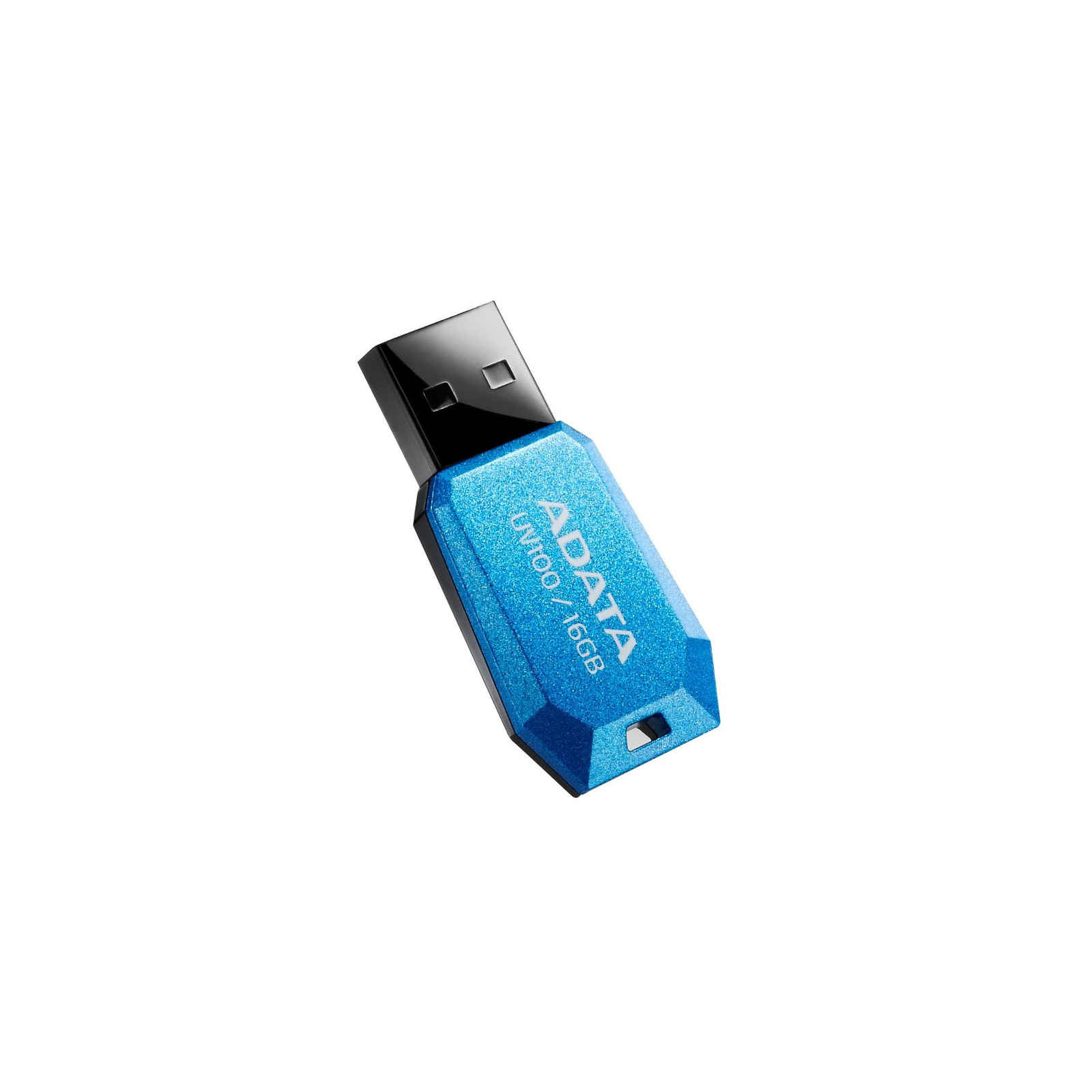 USB флеш накопичувач ADATA 16Gb UV100 Blue USB 2.0 (AUV100-16G-RBL) зображення 2