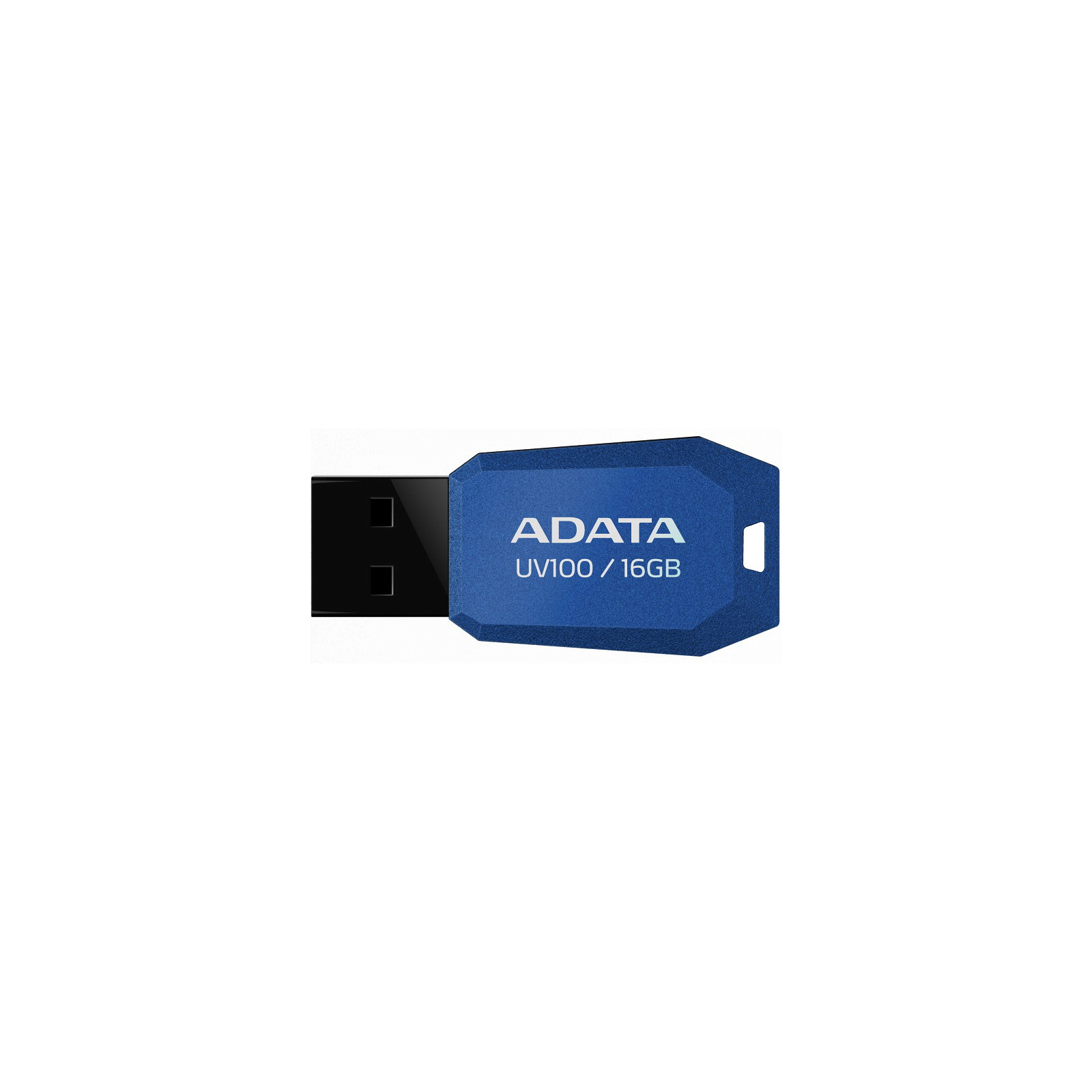 USB флеш накопитель ADATA 16Gb UV100 Blue USB 2.0 (AUV100-16G-RBL)