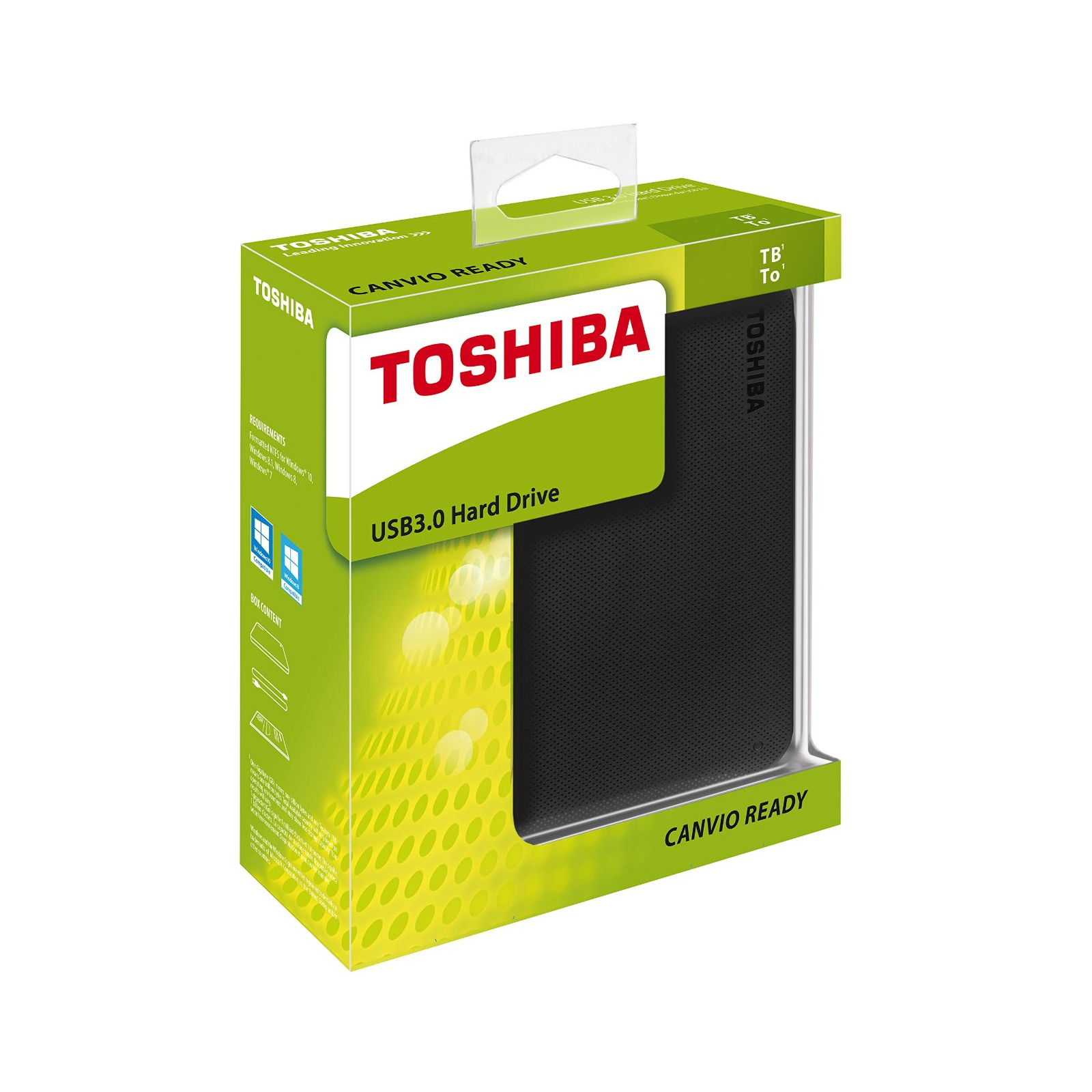 Внешний жесткий диск 2.5" 1TB Toshiba (HDTP210EK3AA) изображение 5