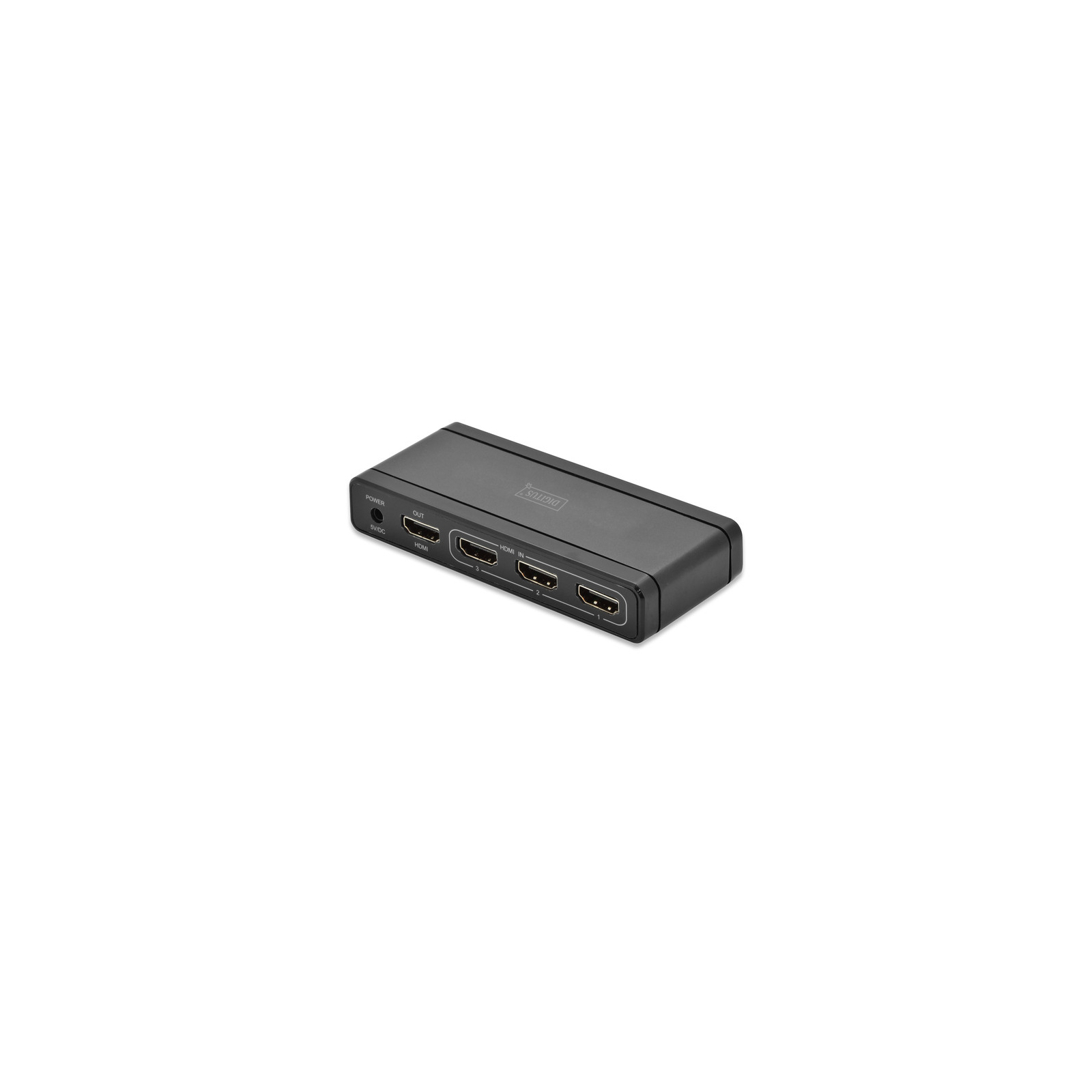Комутатор відео Digitus HDMI (3 вх, 1 вых) 4K (DS-44304) зображення 2