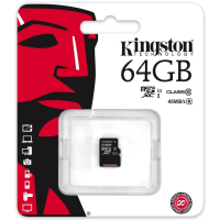 Карта памяти Kingston 64GB microSDXC Class 10 UHS-I (SDC10G2/64GBSP) изображение 3