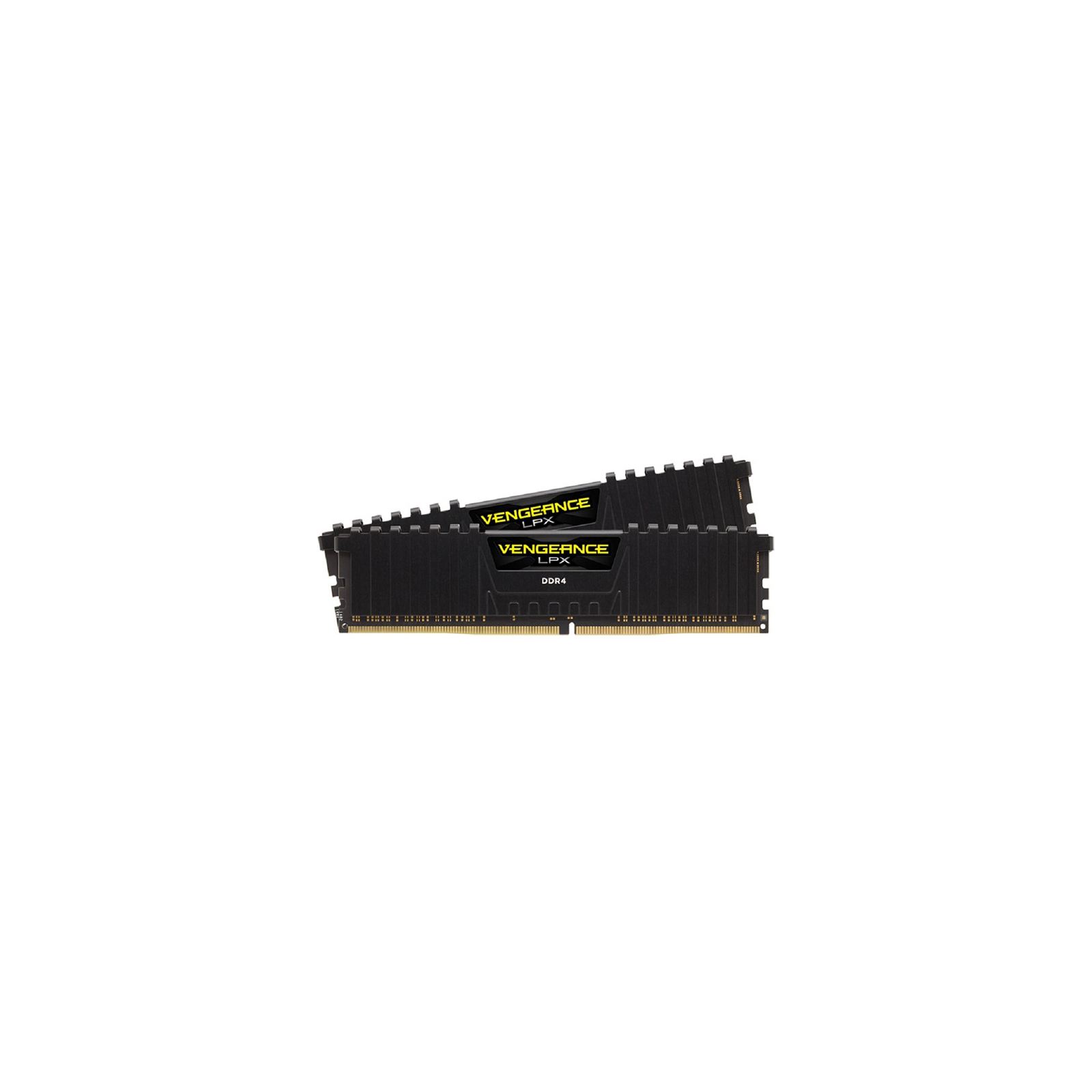 Модуль пам'яті для комп'ютера DDR4 16GB (2x8GB) 2400 MHz Vengeance LPX Black Corsair (CMK16GX4M2A2400C14) зображення 2