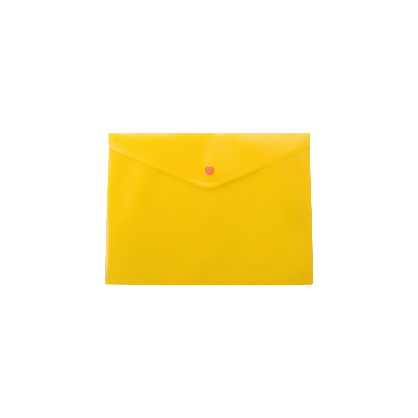 Папка - конверт Buromax А4, with a button, yellow (BM.3926-11)