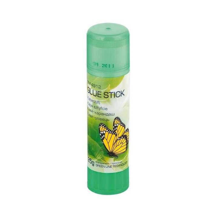 Клей Buromax Glue stick 25г, PVP, transparent (BM.4912)