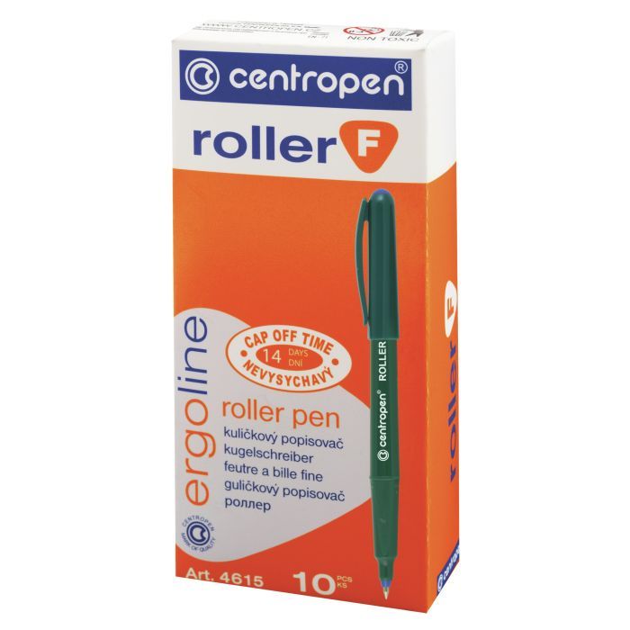 Роллер Centropen 4615 F ergoline, 0.3 мм blue (4615/03) изображение 2