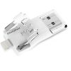 USB флеш накопитель PhotoFast 128GB i-Flashdrive Max Gen2 U3 White USB 3.0 - Lightning (IFDMAXG2128GB) изображение 4