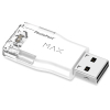 USB флеш накопитель PhotoFast 128GB i-Flashdrive Max Gen2 U3 White USB 3.0 - Lightning (IFDMAXG2128GB) изображение 6