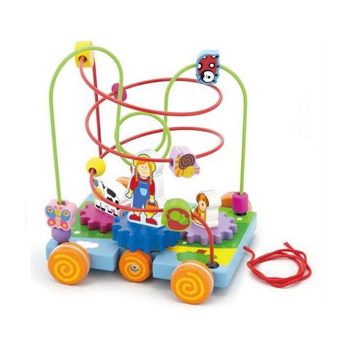 Развивающая игрушка Viga Toys Лабиринт Машинка (50120)