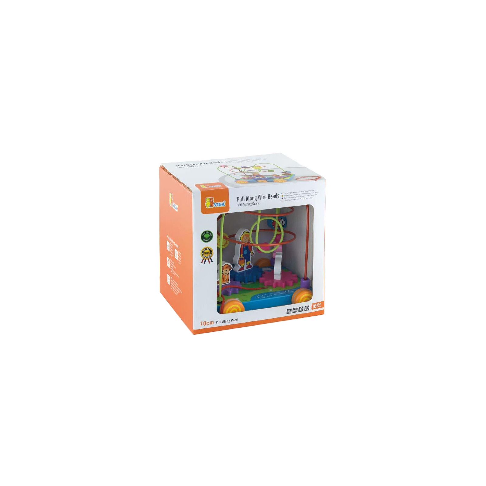 Развивающая игрушка Viga Toys Лабиринт Машинка (50120) изображение 2