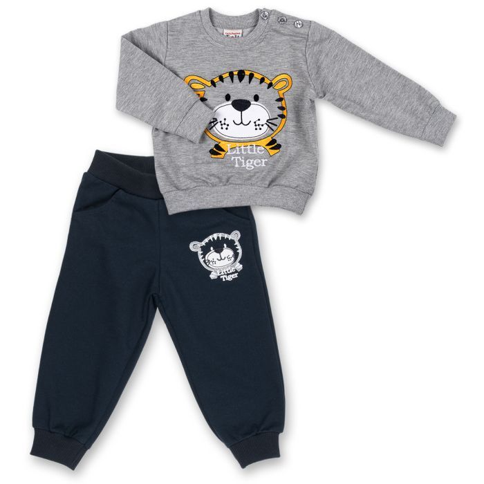 Набор детской одежды Breeze с тигриком (7214-92/B-gray)