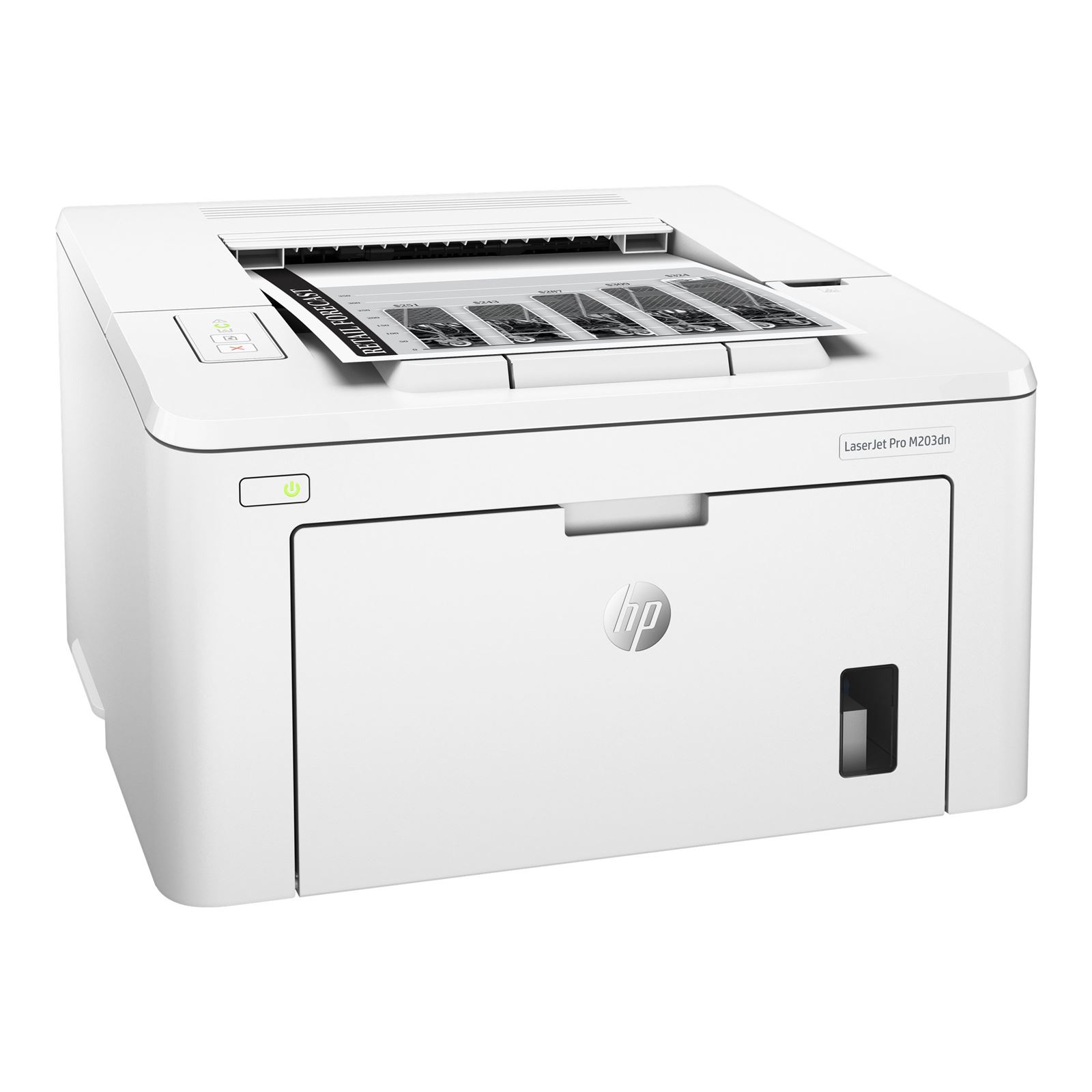 Лазерний принтер HP LaserJet Pro M203dn (G3Q46A) зображення 3