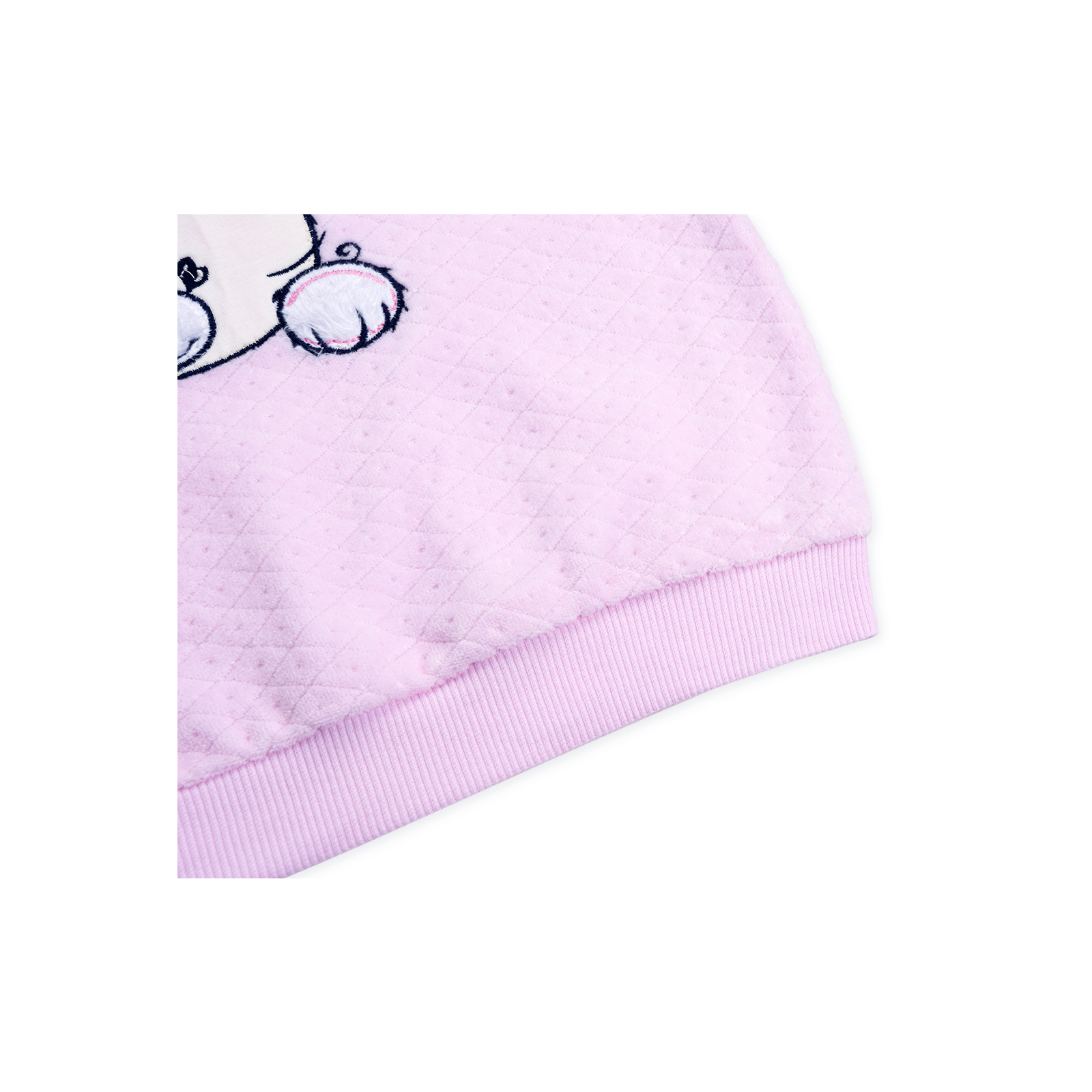 Набор детской одежды Breeze кофта с брюками с котиком и бантиком (8371-68G-pink) изображение 5