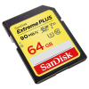Карта пам'яті SanDisk 64GB SDXC class 10 UHS-I U3 4K Extreme Plus (SDSDXWF-064G-GNCIN) зображення 2