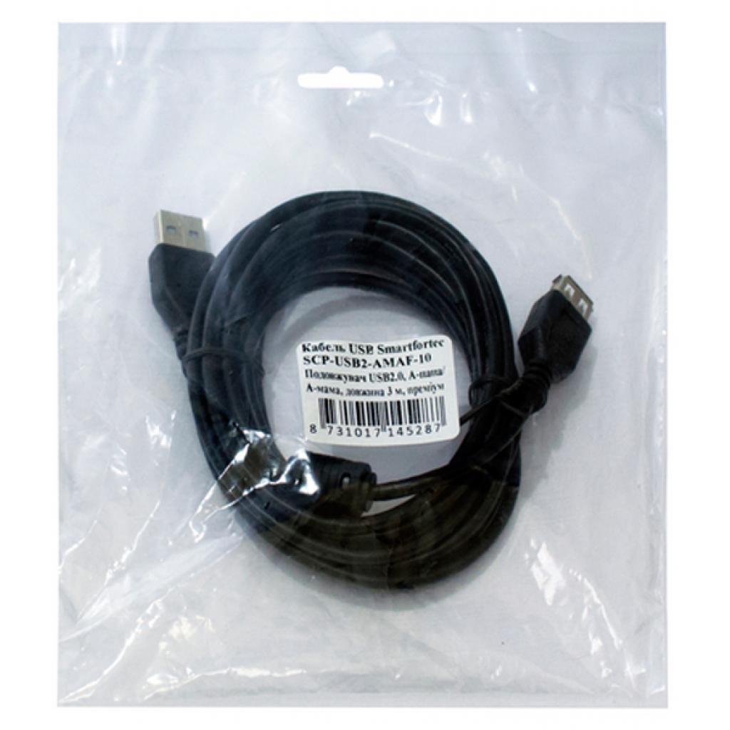 Дата кабель USB 2.0 AM/AF 3.0m Smartfortec (SCP-USB2-AMAF-10) изображение 2