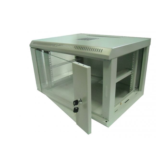 Шкаф настенный Hypernet 6U 19" 600x450 (WMNC-6U-FLAT) изображение 3