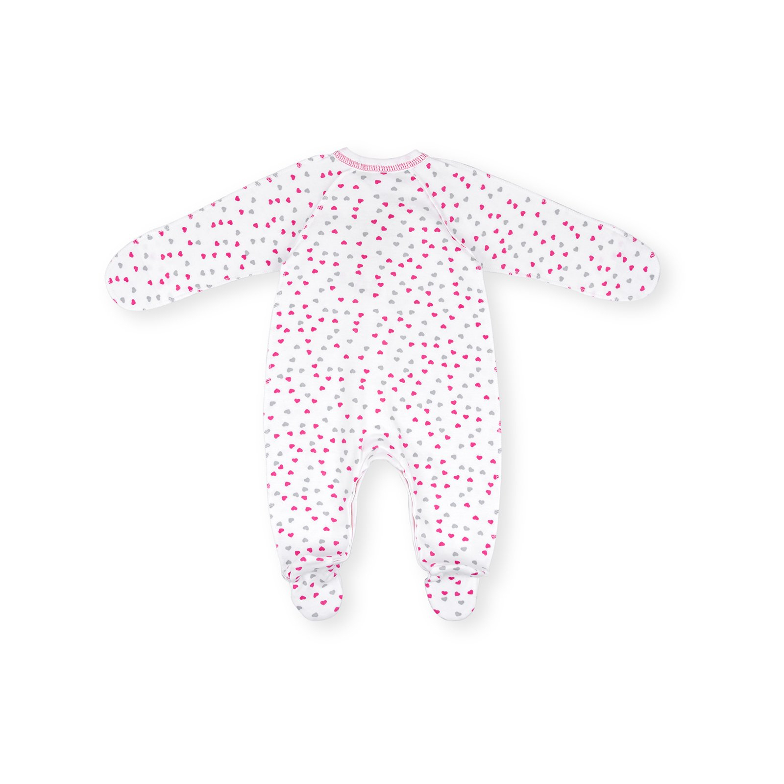Человечек Интеркидс с сердечками (1156-62G-pink) изображение 4