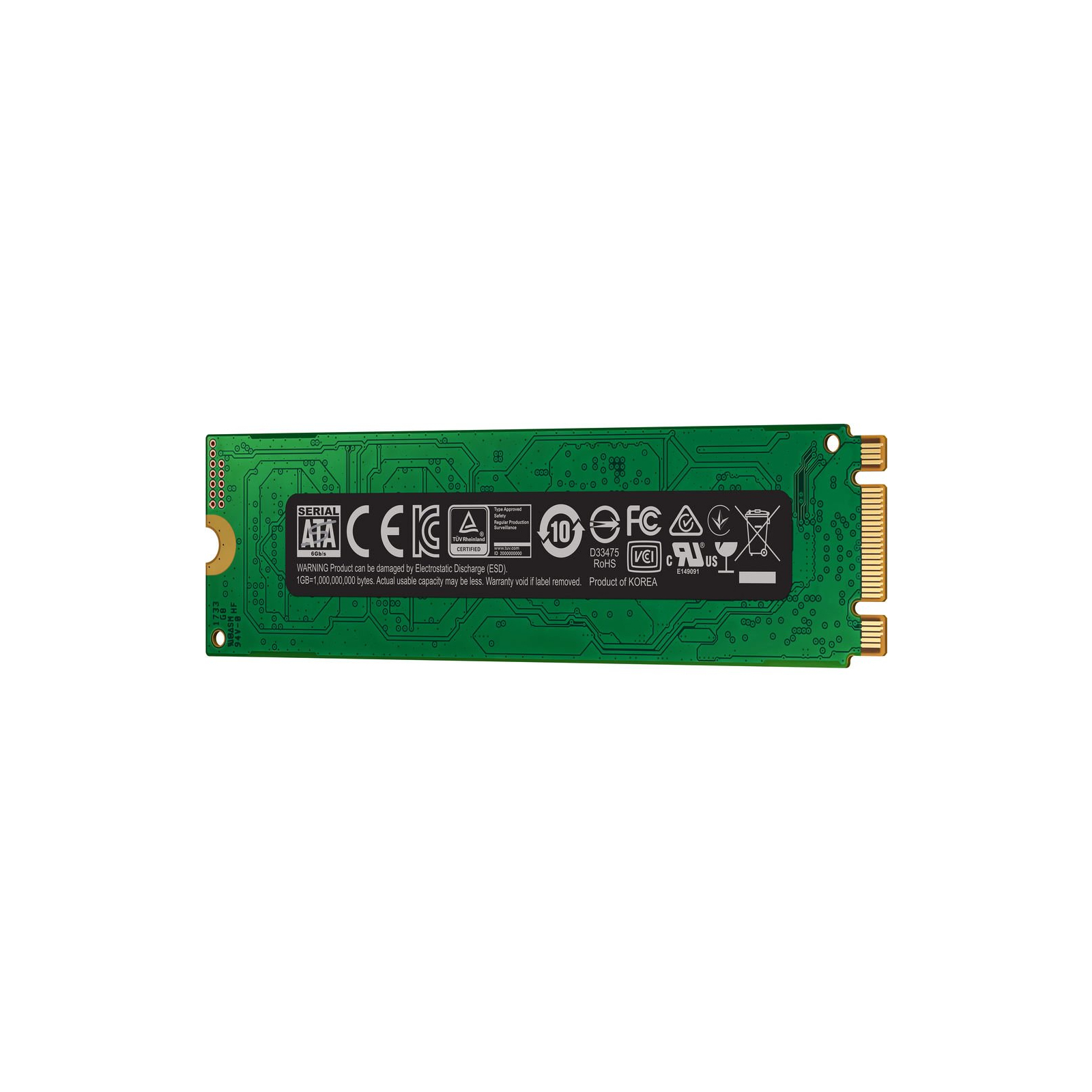 Накопичувач SSD M.2 2280 250GB Samsung (MZ-N6E250BW) зображення 6