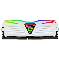 Модуль памяти для компьютера DDR4 8GB (2x4GB) 2666 MHz Super Luce RGB Sync White H Geil (GLWS48GB2666C16ADC) изображение 3