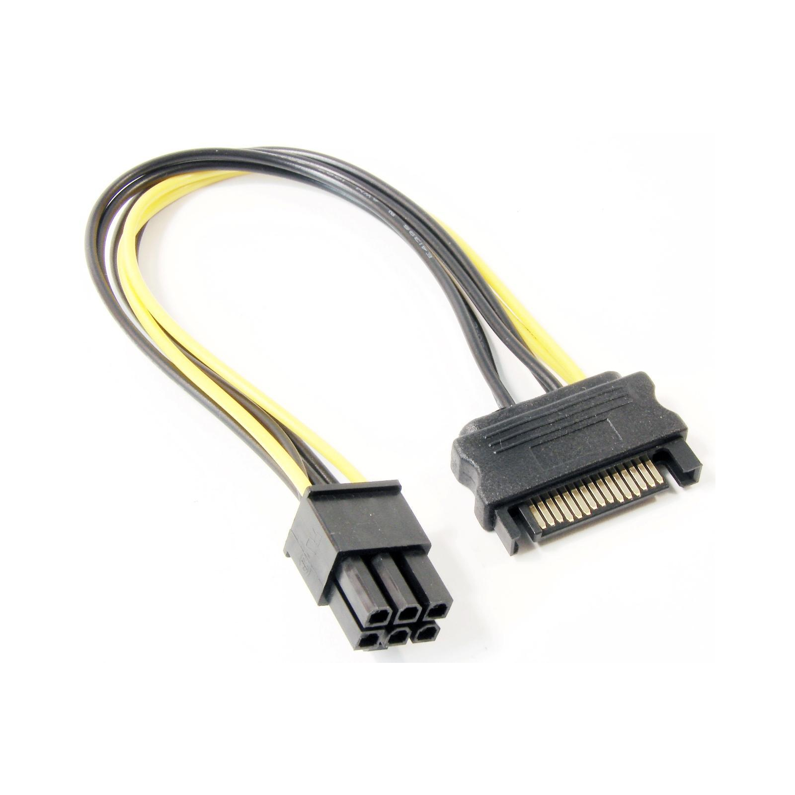 Кабель живлення PCI express 6-pin power 0.2m Cablexpert (CC-PSU-SATA) зображення 2