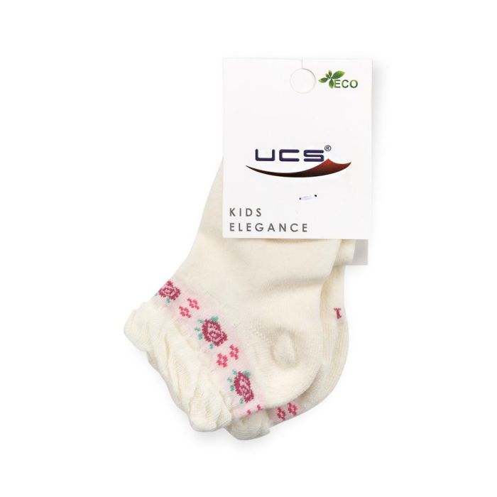Носки детские UCS Socks с цветочками (M0C0101-1186-1-3G-pink) изображение 3