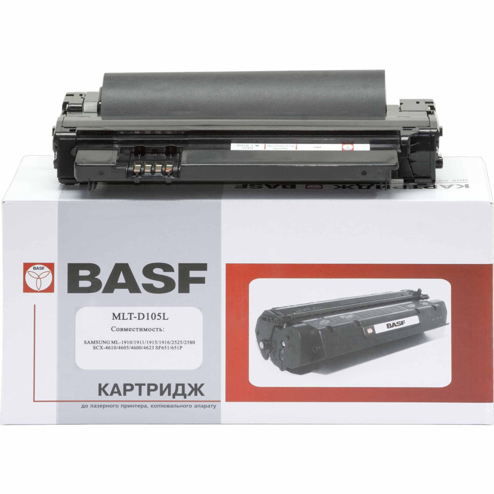 Картридж BASF для Samsung ML-1910/2525/SCX-4600/4623 (KT-MLTD105L) зображення 2