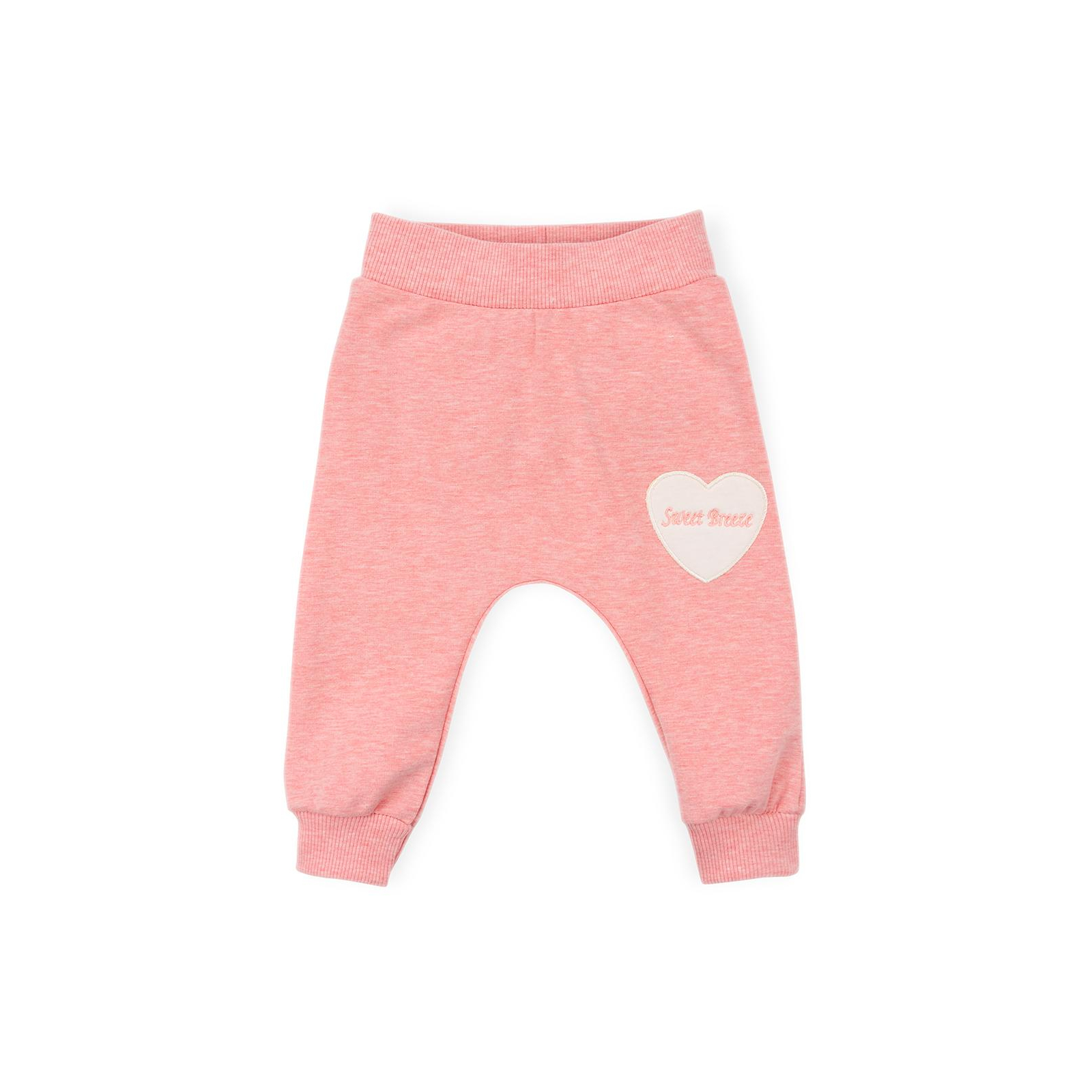 Набір дитячого одягу Breeze з сердечком і оборочкою (11261-74G-peach) зображення 3