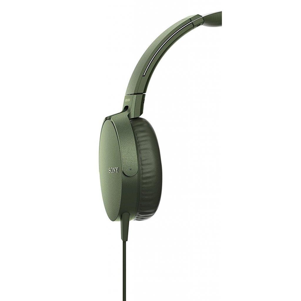 Навушники Sony MDR-XB550AP Green (MDRXB550APG.E) зображення 3