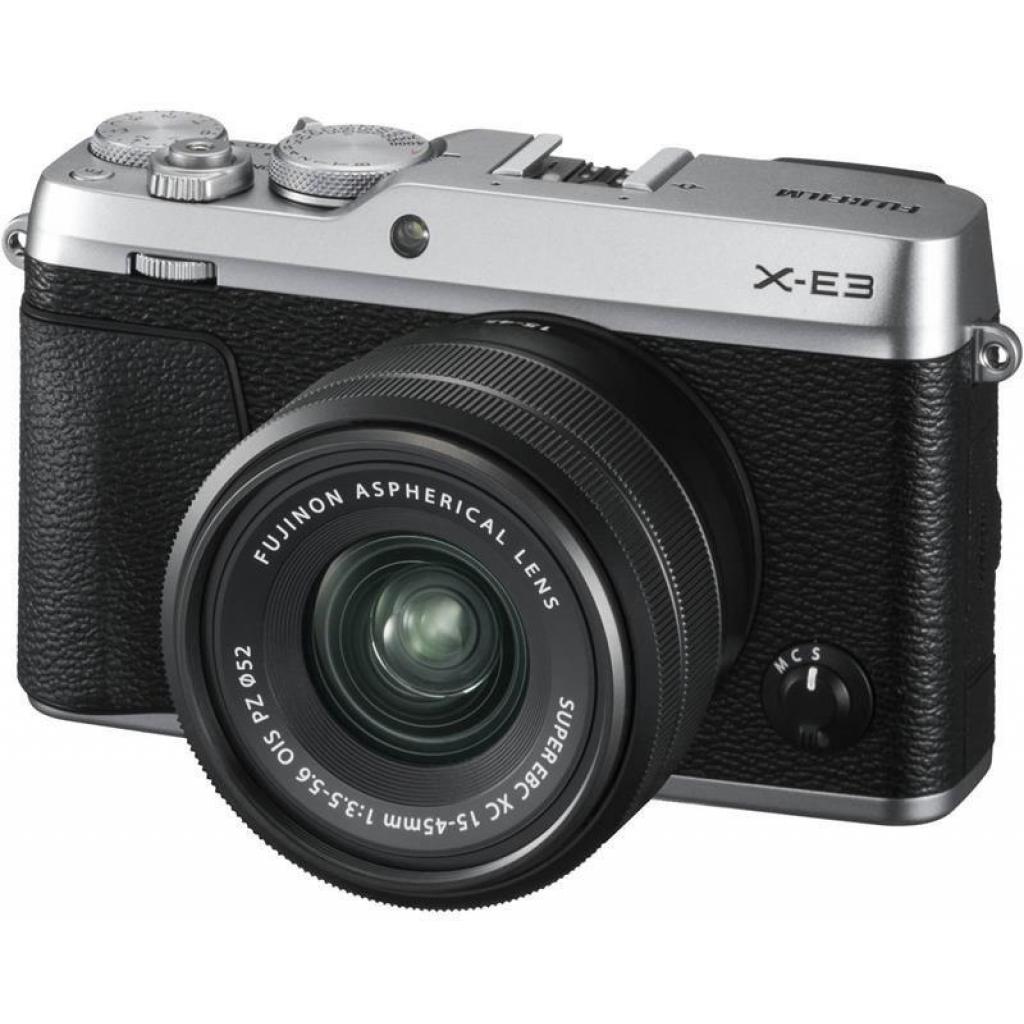 Цифровий фотоапарат Fujifilm X-E3 XC 15-45mm F3.5-5.6 Kit Silver (16584814) зображення 7
